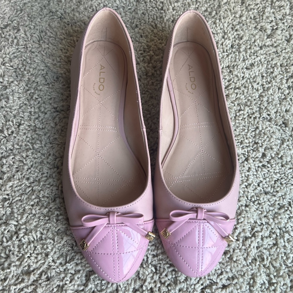 Aldo Pink Cristella Ballet Flats